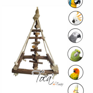 Brinquedo pendurado folia rústico